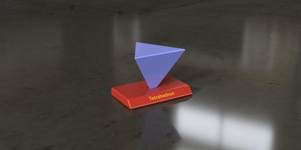 Tetrahedron Solid