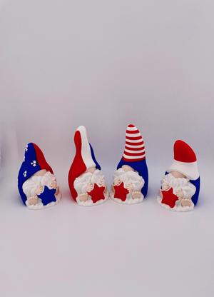Patriotic Gnomes Stars and Stripes