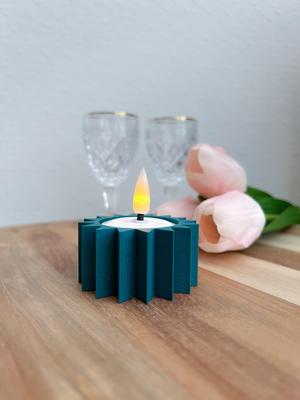 Tea light Jagged