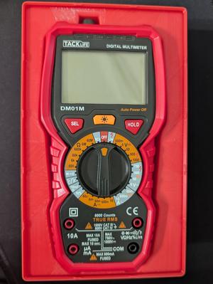 Gridfinity Bin - TACKLife Multimeter DM01M