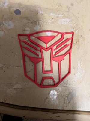 Autobots Fondant Cutter