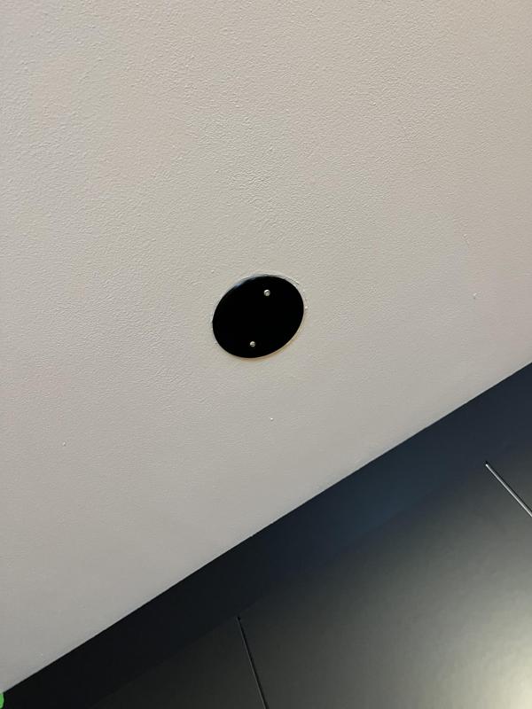 El. round blind cover