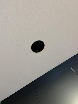 El. round blind cover