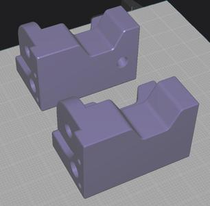 Voron 0.2 Back Right Foot - Without Filament Hole