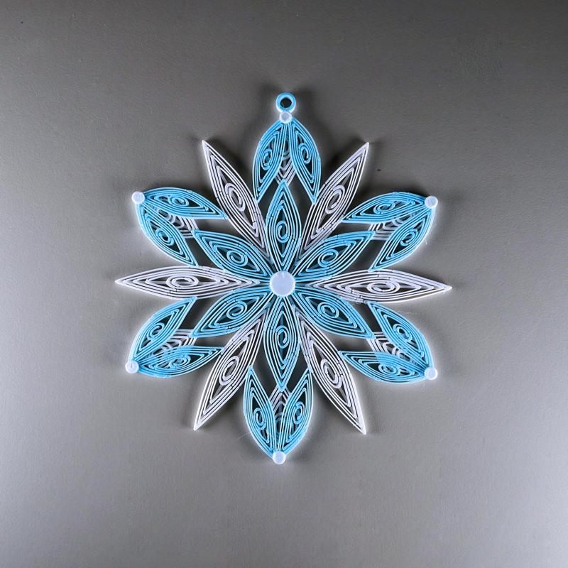 Quilling Snowflake Decoration