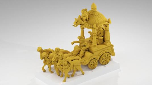 Warmaster Kingdoms of Ind Maharajah on Chariot