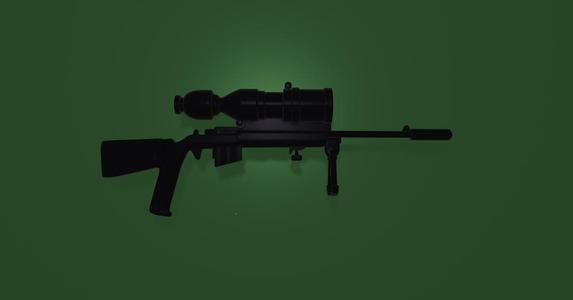 GI Joe: Sniper Rifle with Bipod