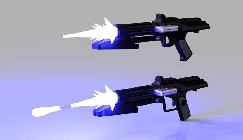 2.0 classic Battlefront 2 DC15S Carbine blaster 1:6 scale