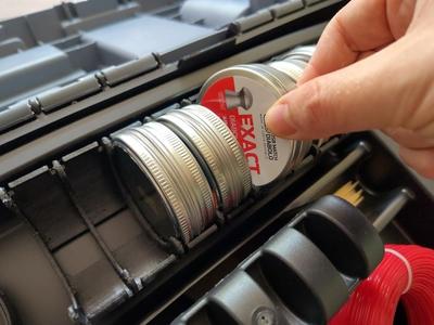 Toolbox Pellet Tin Storage