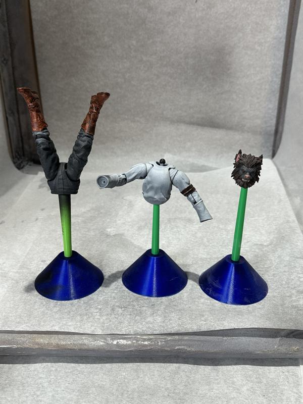 Small Paint Stands - Action Figures, Miniatures & More