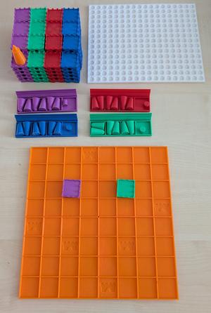 Torres board game - 3d printable parts