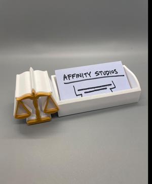 Lawyer Attorney Business Card Holder V2