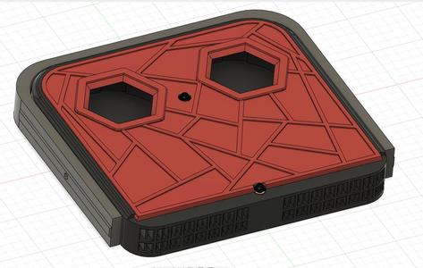The Filter - Magnetic, with screws, for Voron Trident