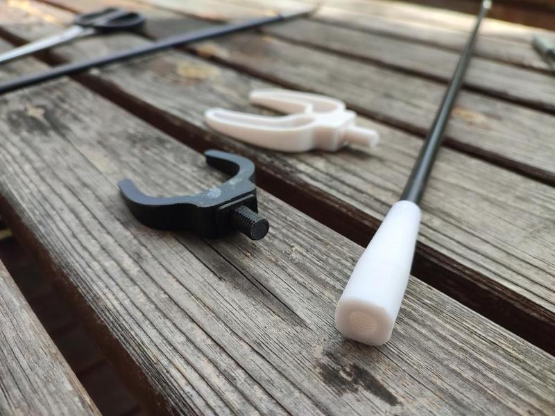 Fishing rod holder, Bankstick - Adapter for Tentpoles