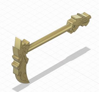 Scythe Of Quakes LEGO Compatible 