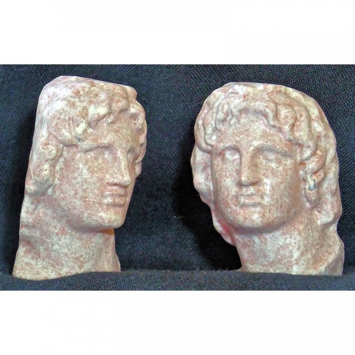 Marble portrait of Alexander the Great
