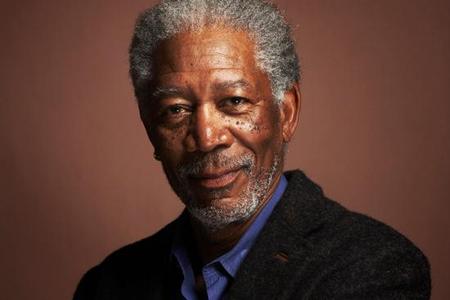 Morgan Freeman figure head