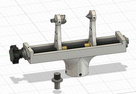 Wood Lathe - Self-Centering Dome Chuck