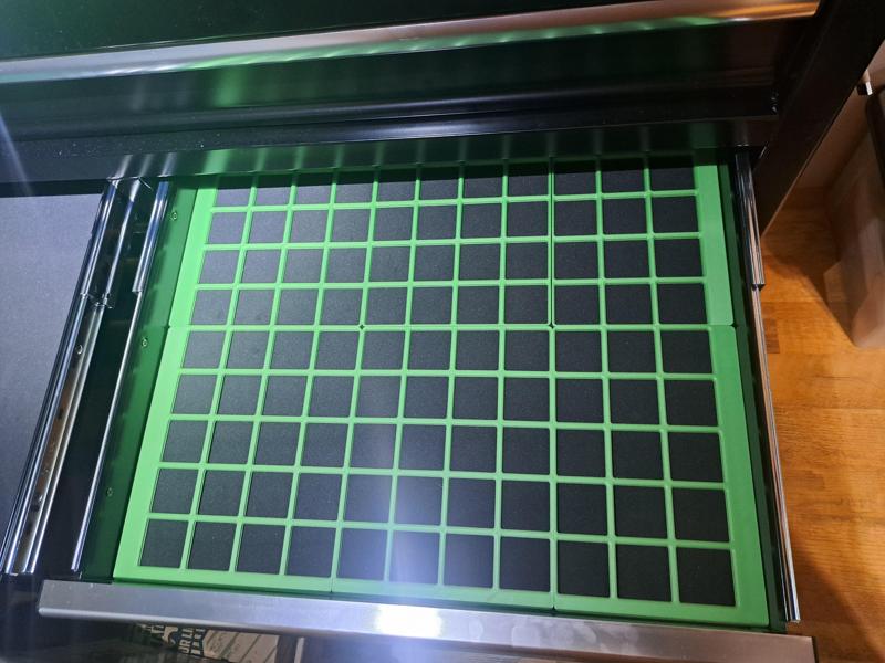 H46X18MWC9 small drawer Gridfinity base (6 piece)