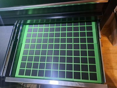 H46X18MWC9 small drawer Gridfinity base (6 piece)