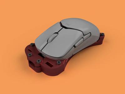 [OECD] Magnet USB-C adapter charging dock for Hyperx Pulsefire Saga mouse   