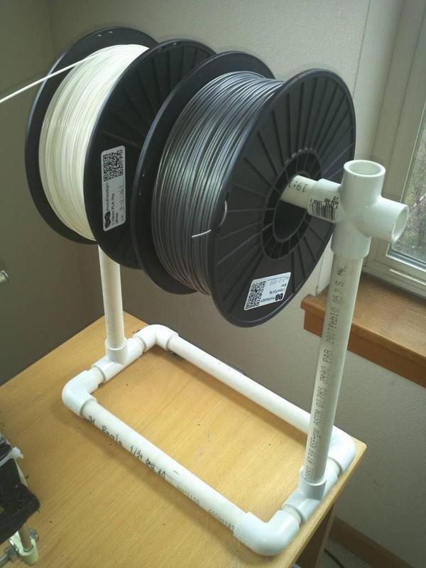 PVC Filament Spool Holder 