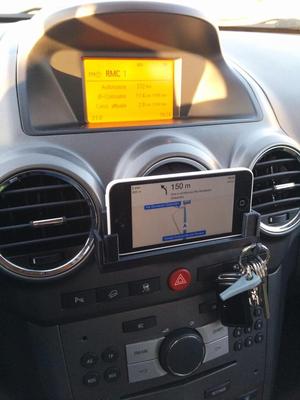 Universal/iPhone 5/5c/5s holder for Opel Antara