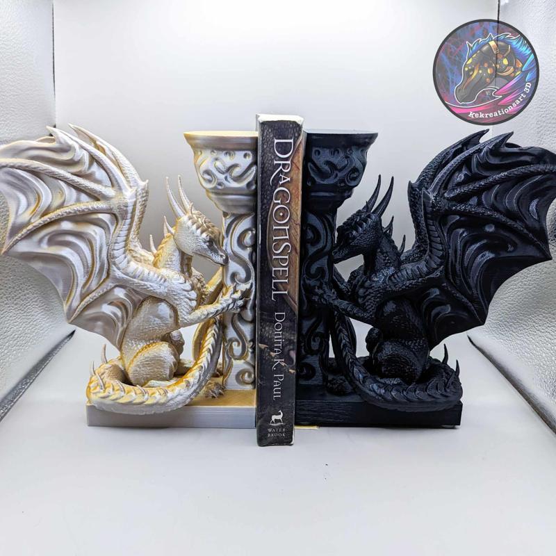 Dragon Bookends