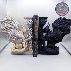 Dragon Bookends