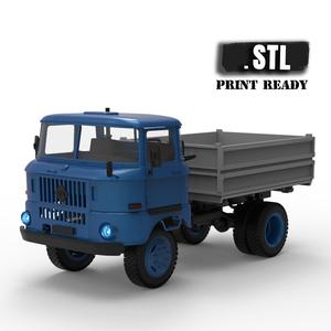 STL Files for 3D Printing IFA w50 short Cab
