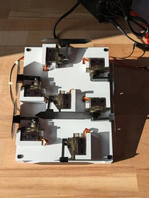 Arduino 7 segment counter / clock / robot