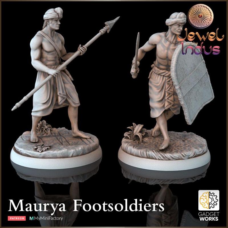 Indian Maurya Warriors - Jewel of the Indus