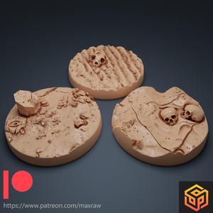 Round bases Set F - free sample !
