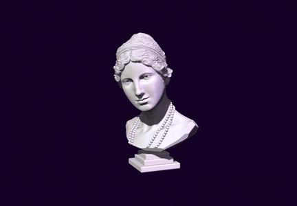 Bust of Aphrodite.