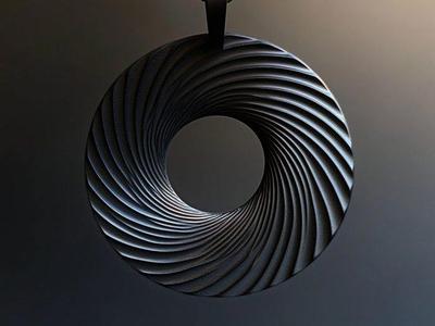 Eternal Spiral Pendant – Symbol of Infinite Movement