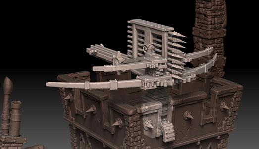 Siege Weapons - Mountable Cannon and Ballista