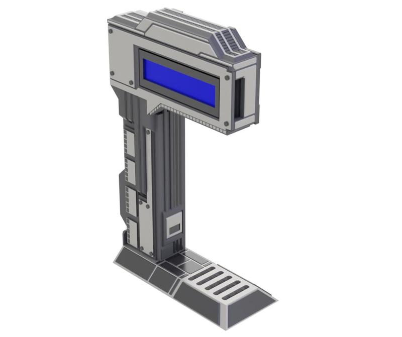 Sci-Fi Cyber Screen