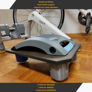 Tacx Flow Smart Rocker Plate Set – Trainer Feet for More Flexibility & Comfort   