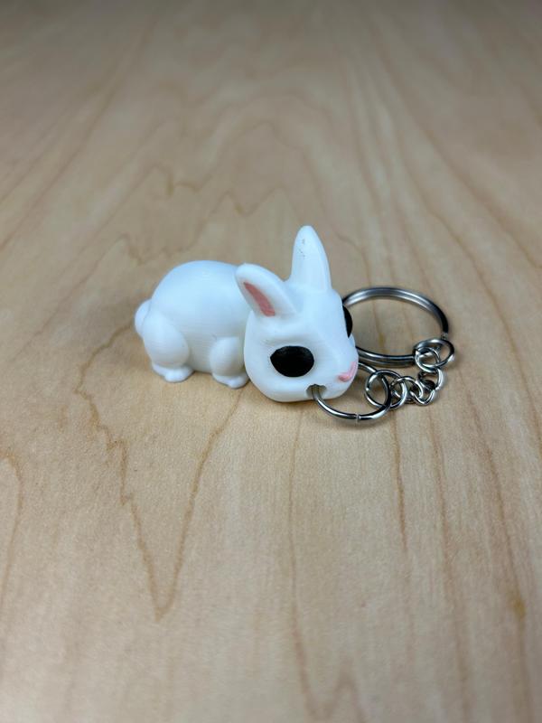 Bunny Fidget Keychain