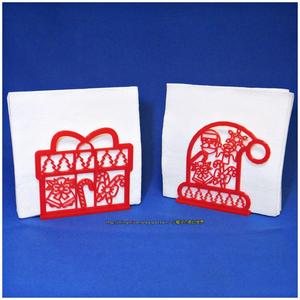 Christmas napkin holder