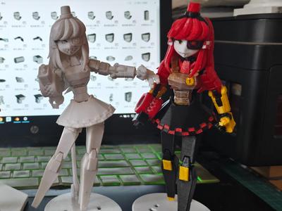 Mimi Sentry Dummy 13 Jointed Figure Articulated Sentry Girl 2.0