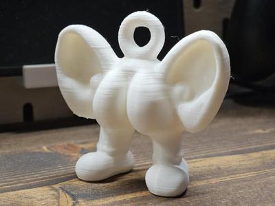 Ass with Ears - keychain, talisman, sculpture   