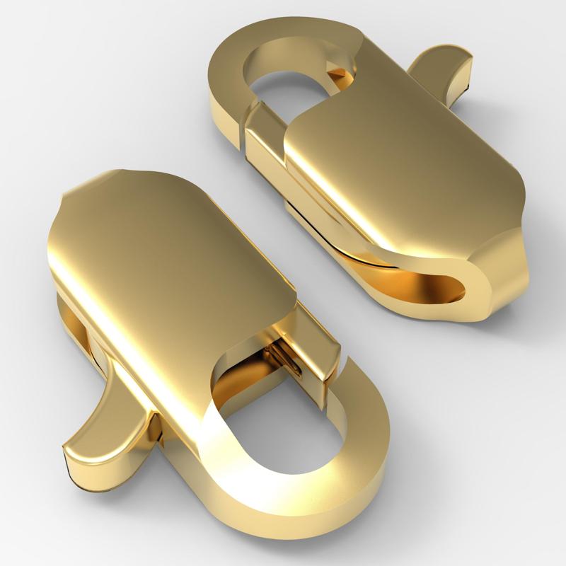 jewelry lock Carbine fastener 2