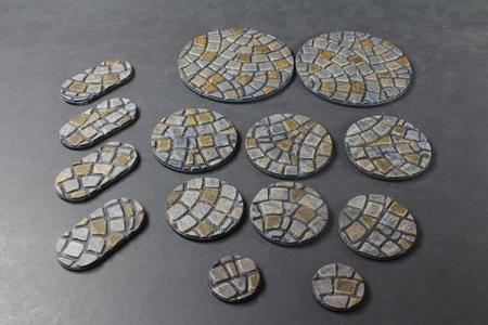 OpenForge Miniature Bases: Cobble (Round)