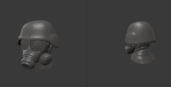 Hunk bust - Resident Evil 2
