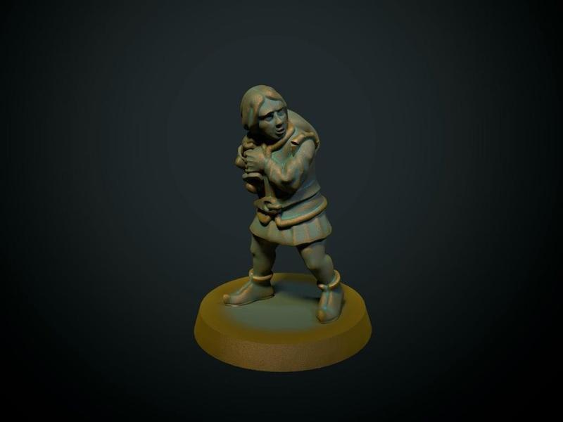 Thief 28mm (No supports needed)