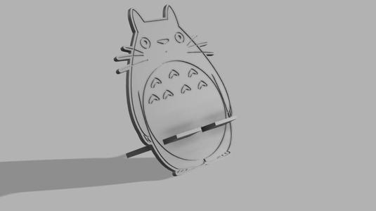 Totoro phone stand