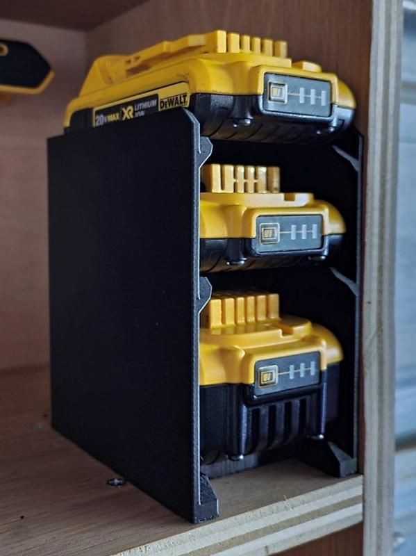 Dewalt 20V Battery Stacker/Rack