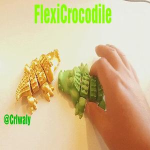 Articulated Crocodile - Articulated Crocodile FLEXI PRINT-IN-PLACE
