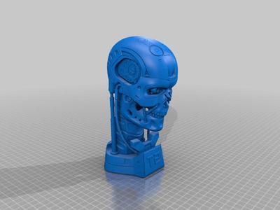 Terminator bust (movie accurate)